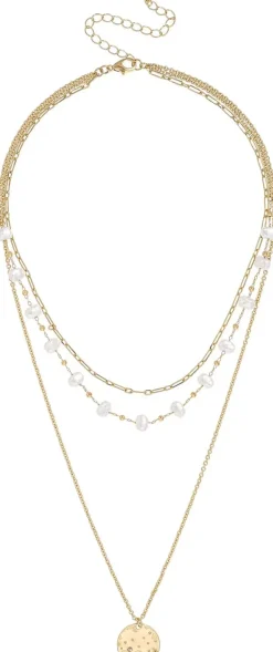 Collana stratificata - Beach Pearls