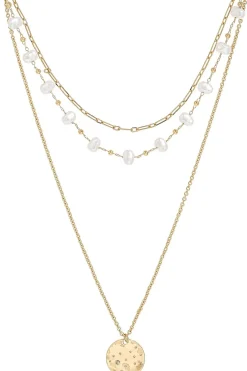 Collana stratificata - Beach Pearls