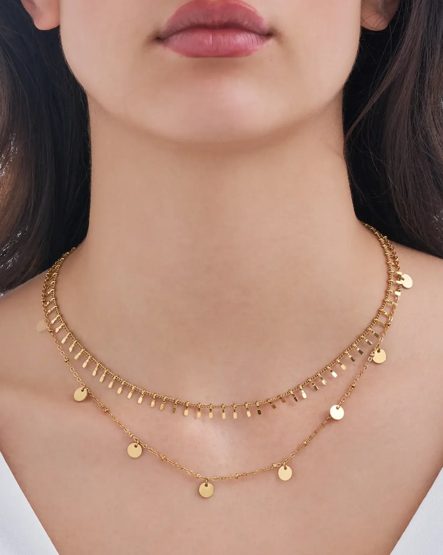 Collana stratificata - Classic Plates