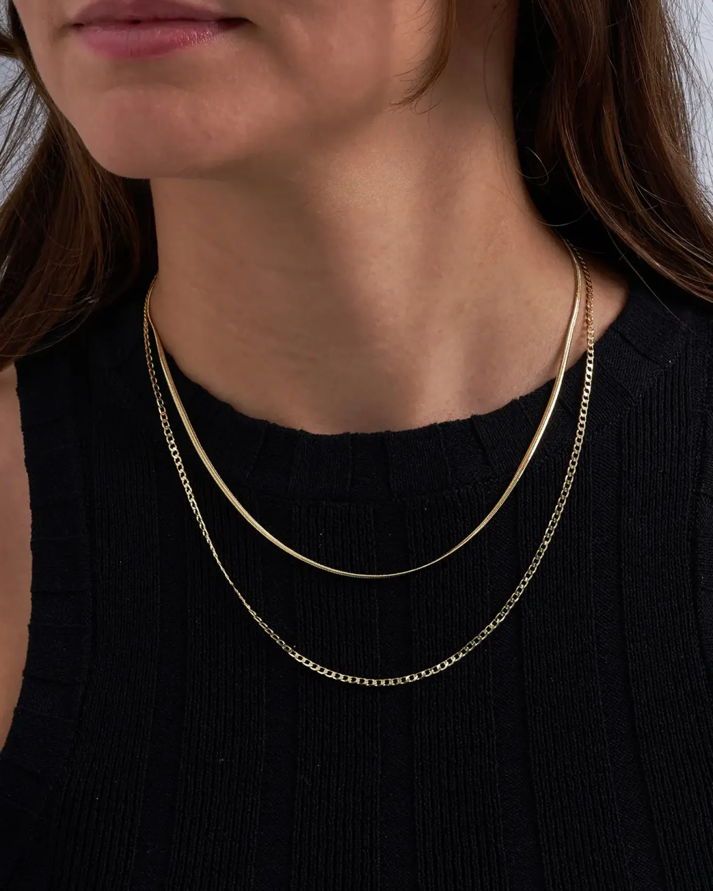Collana stratificata - Classy Rows