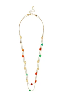 Collana stratificata - Colorful Agate