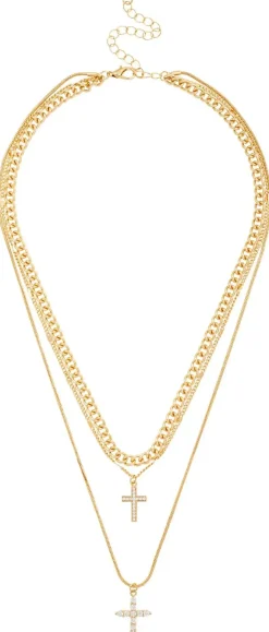 Collana stratificata - Double Cross