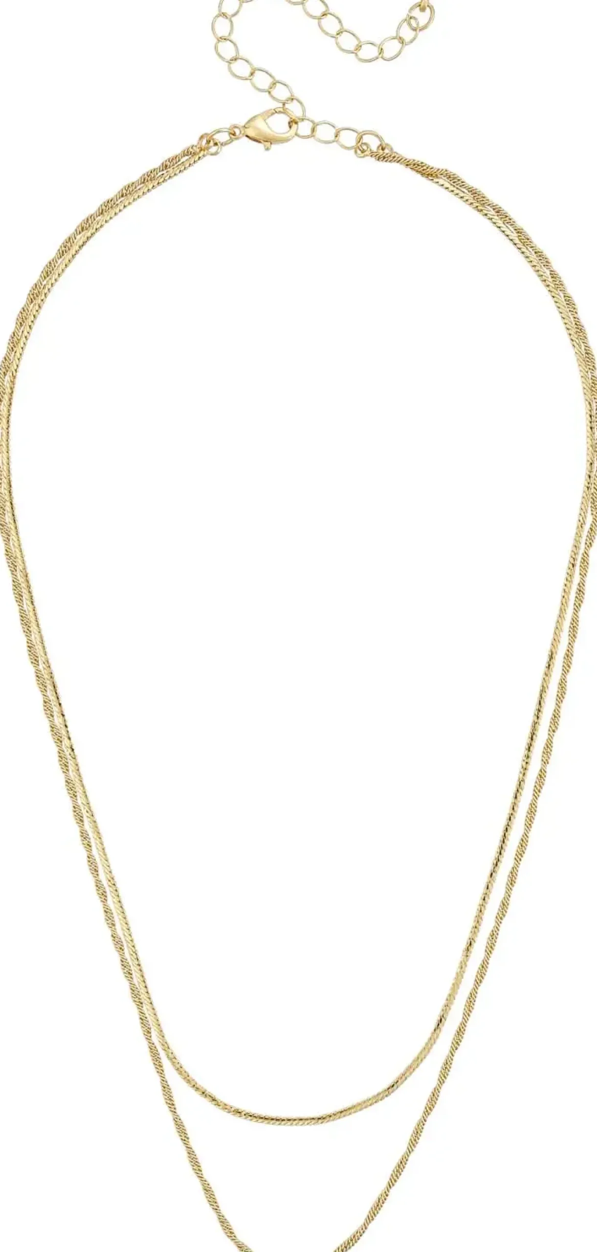 Collana stratificata - Double Twist