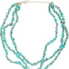 Collana stratificata - Edgy Turquoise