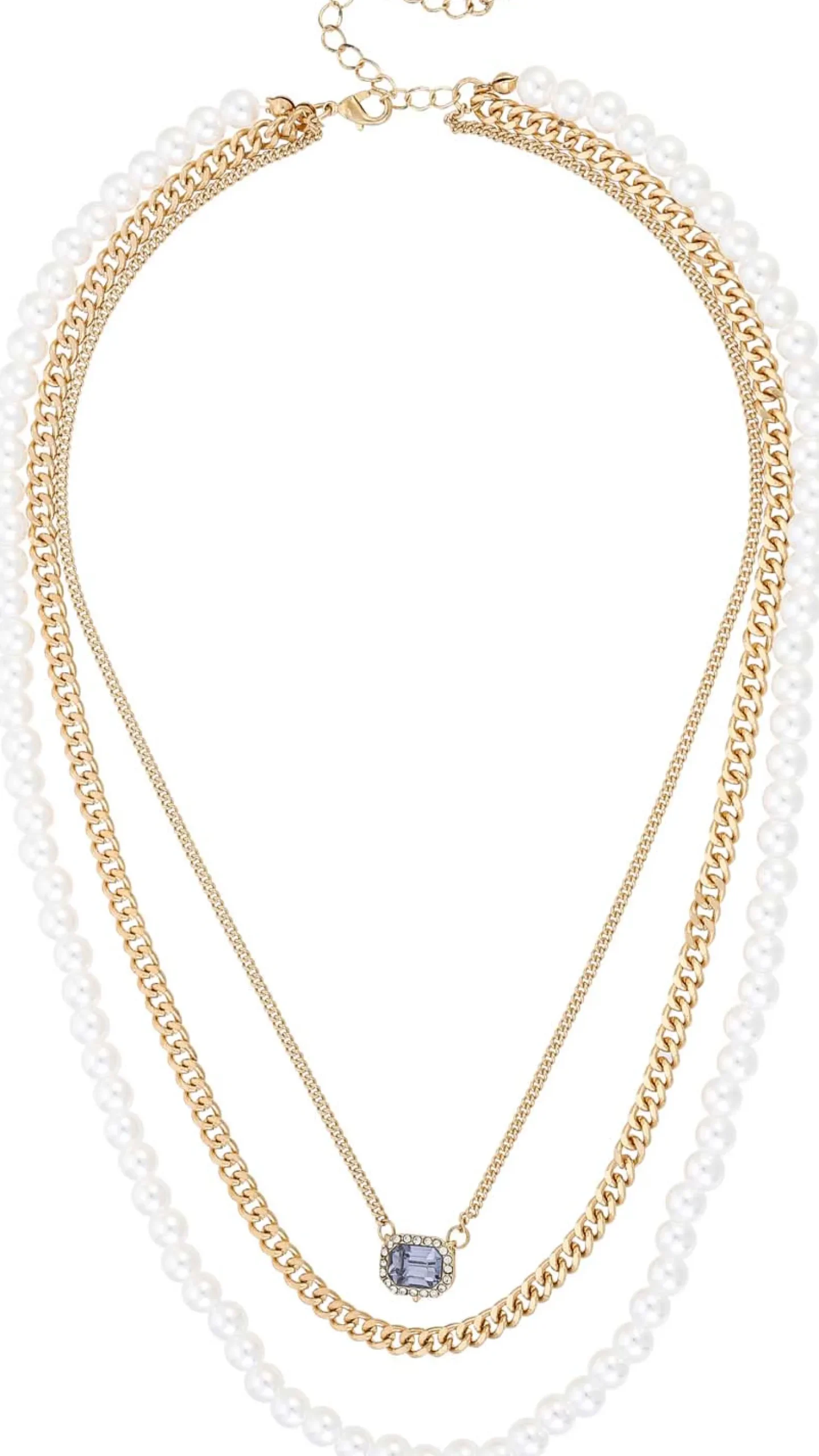 Collana stratificata - Elegant Crystal