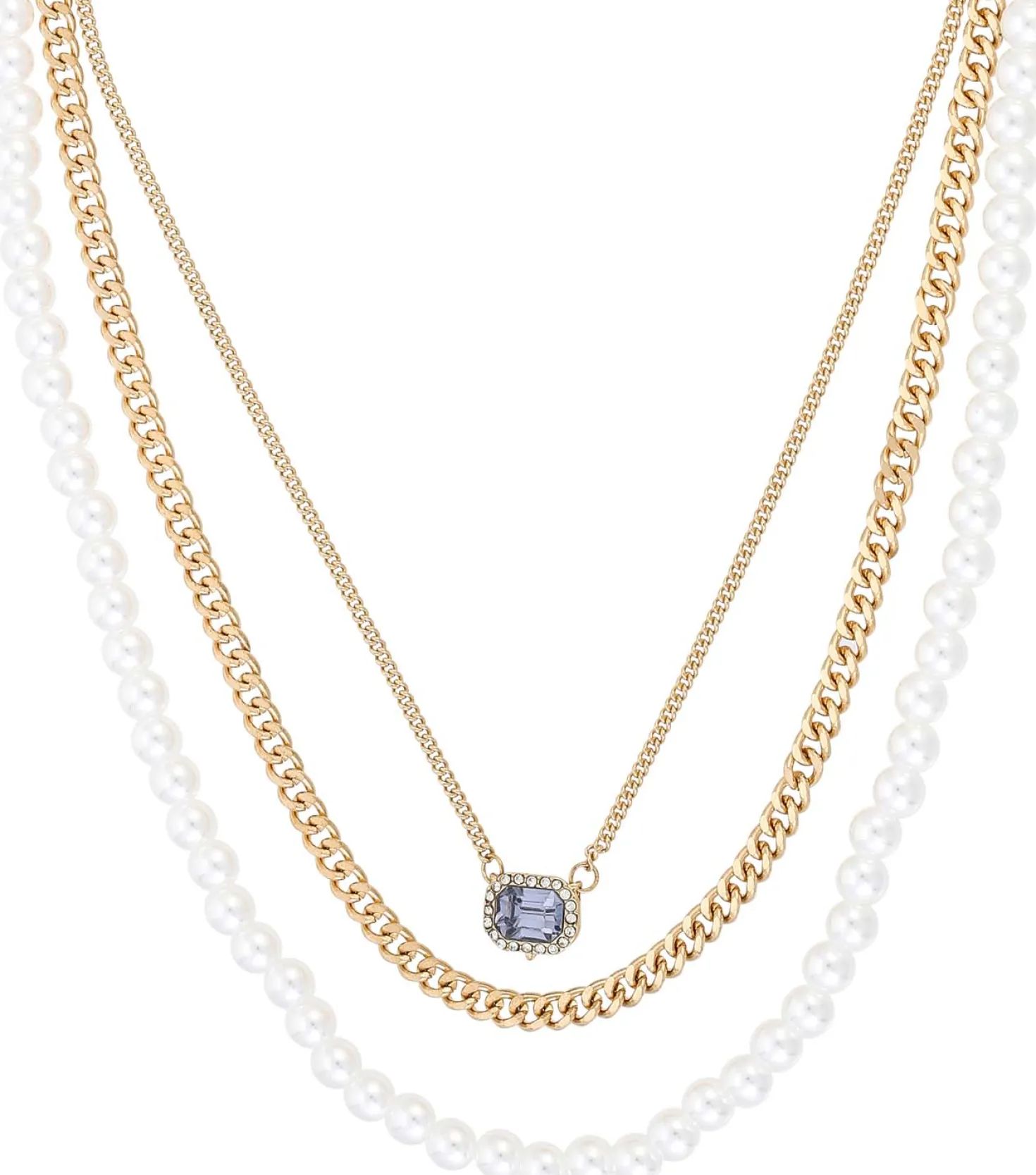 Collana stratificata - Elegant Crystal