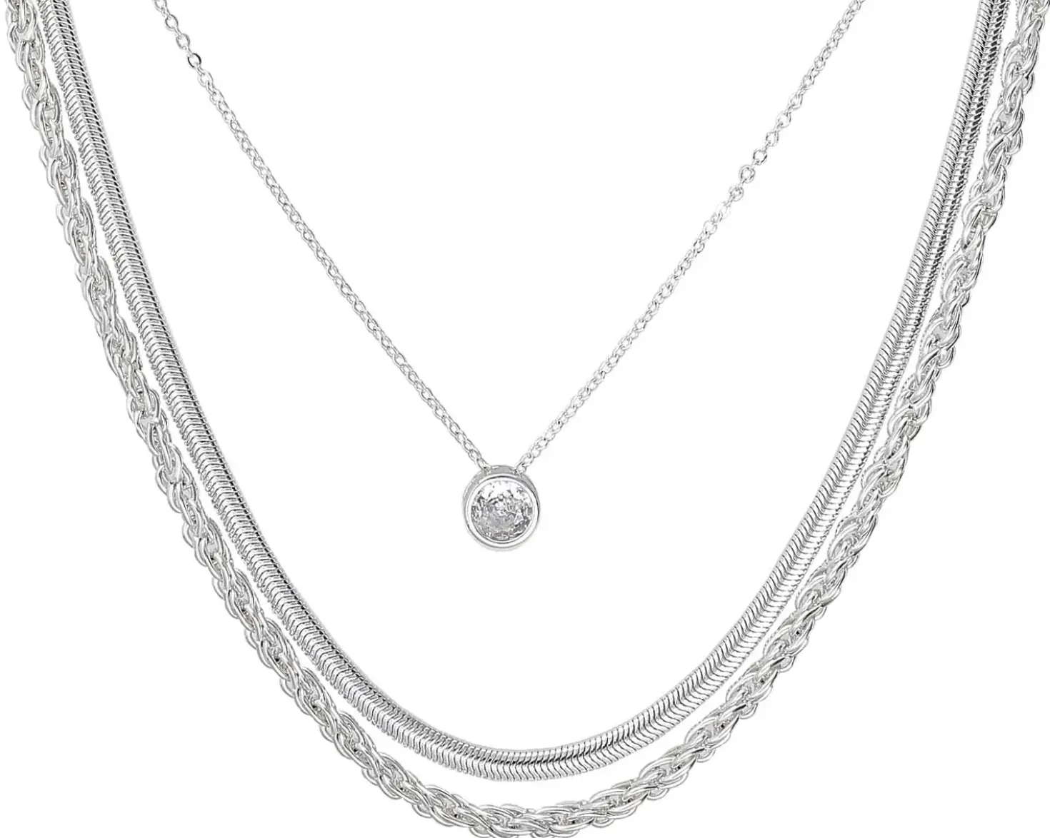 Collana stratificata - Fine Shine