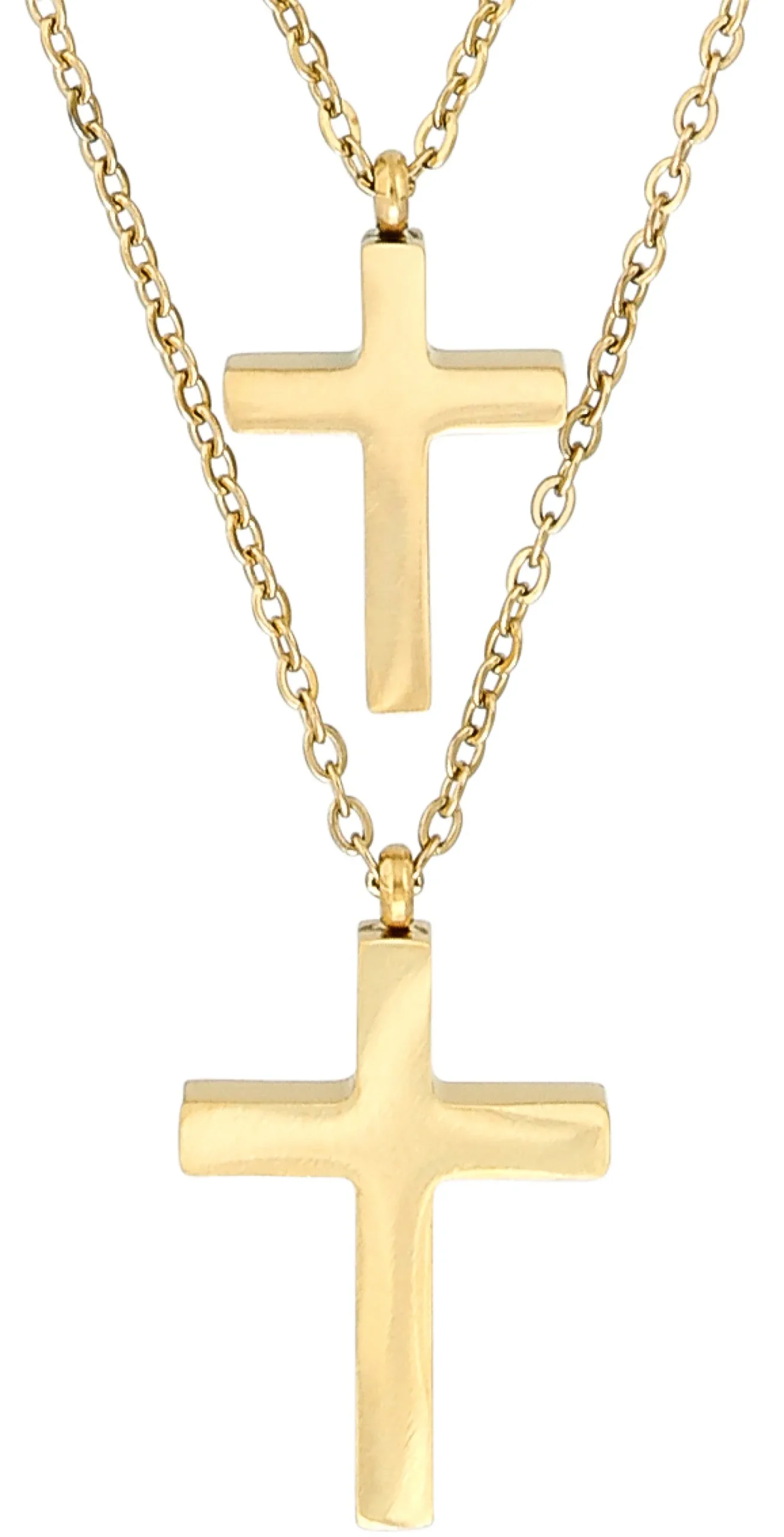 Collana stratificata - Glossy Cross