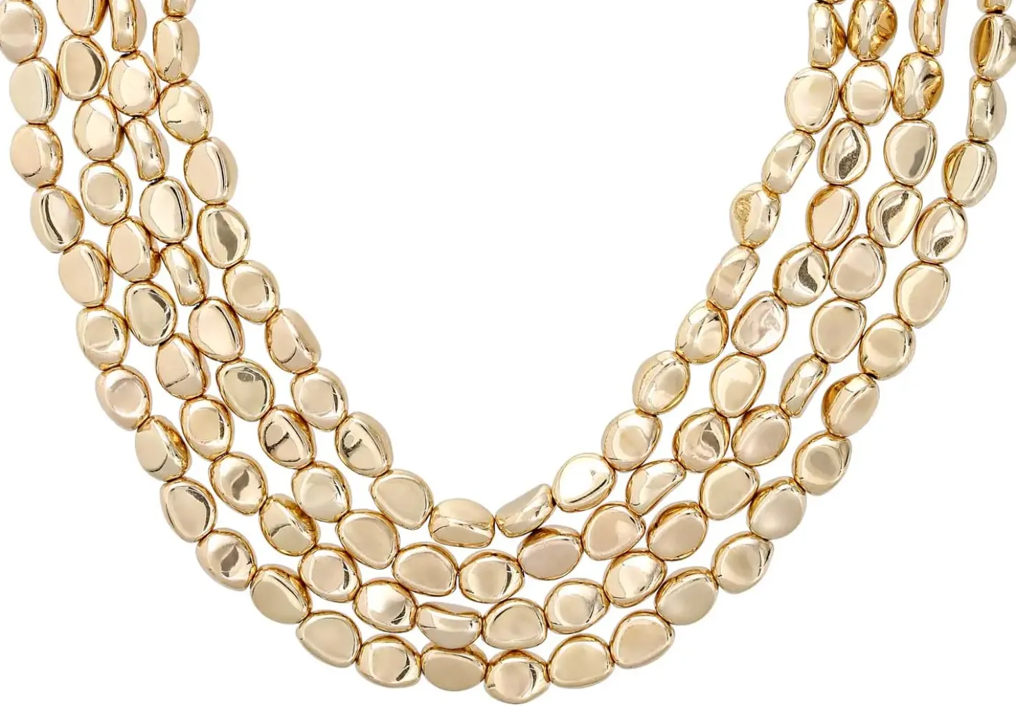Collana stratificata - Golden Glow