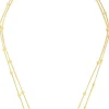 Collana stratificata - Golden Bubbles