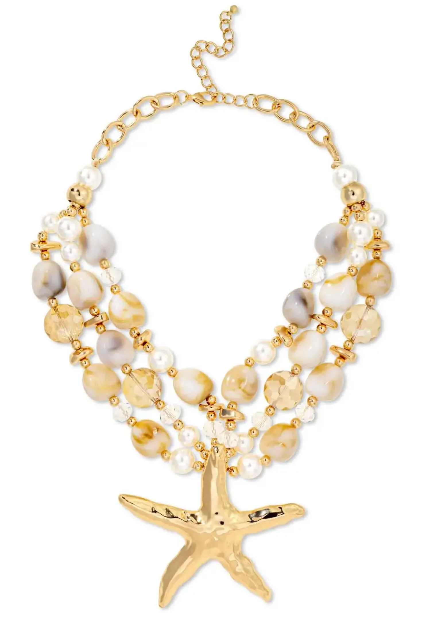 Collana stratificata - Golden Ocean