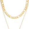 Collana stratificata - Golden Mystic