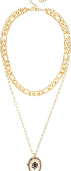 Collana stratificata - Golden Mystic