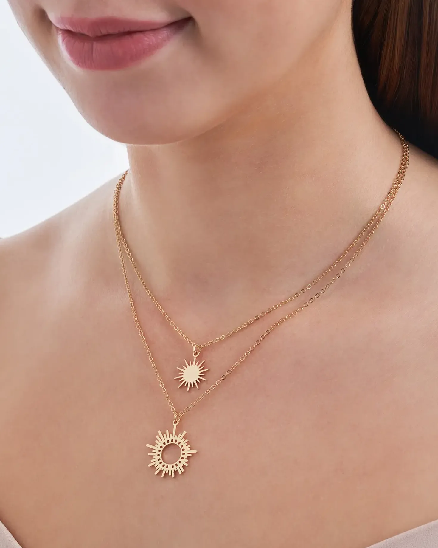 Collana stratificata - Golden Suns