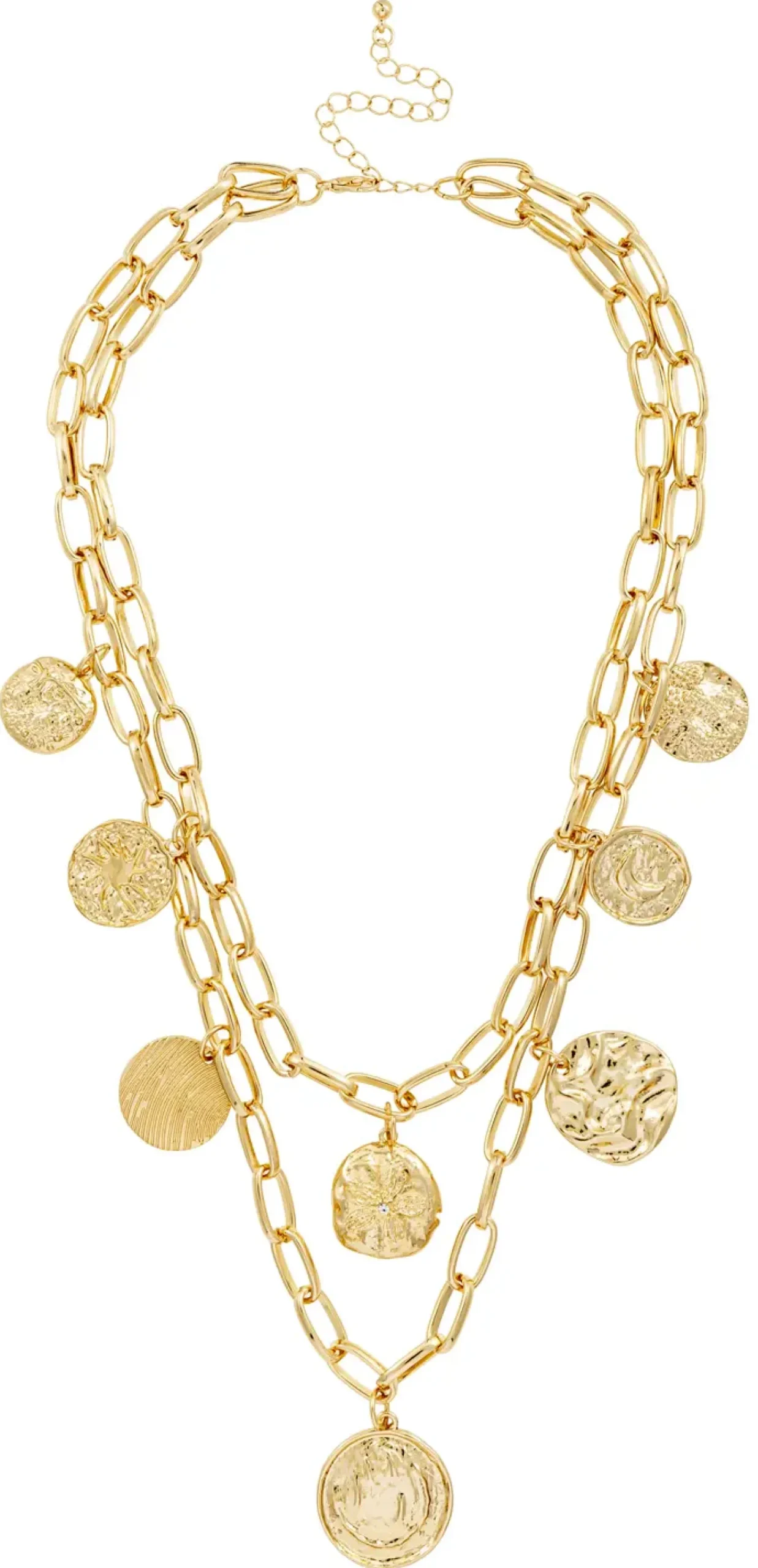 Collana stratificata - Golden Coins
