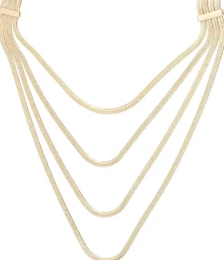 Collana stratificata - Golden Layers