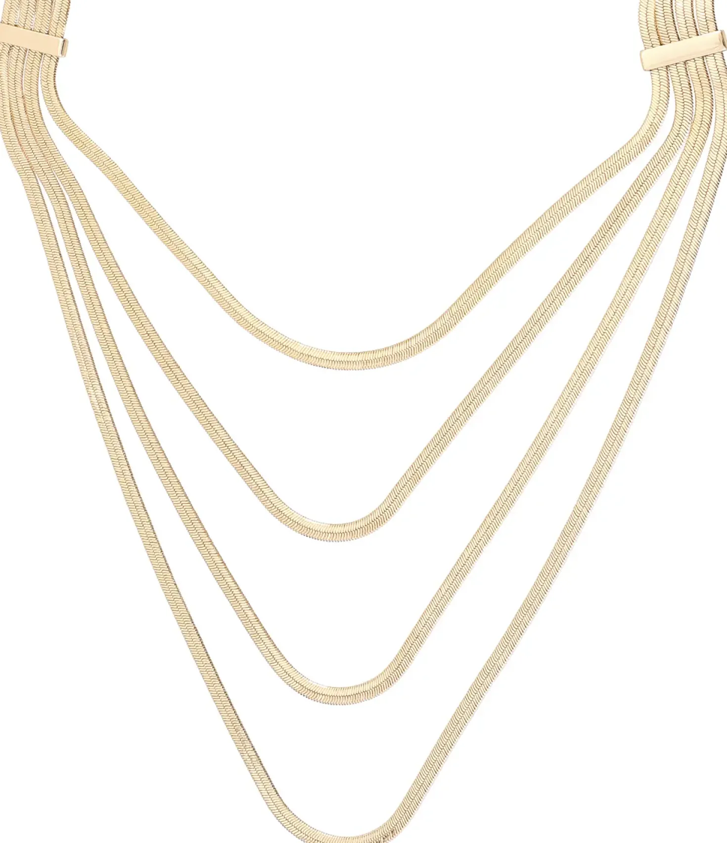 Collana stratificata - Golden Layers
