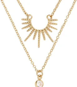 Collana stratificata - Golden Sunlight