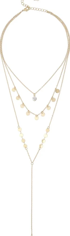 Collana stratificata - Golden Plates