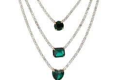 Collana stratificata - Gorgeous Green