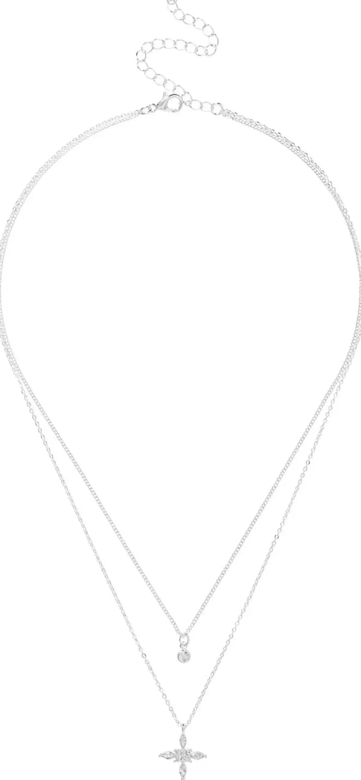 Collana stratificata - Icy Cross