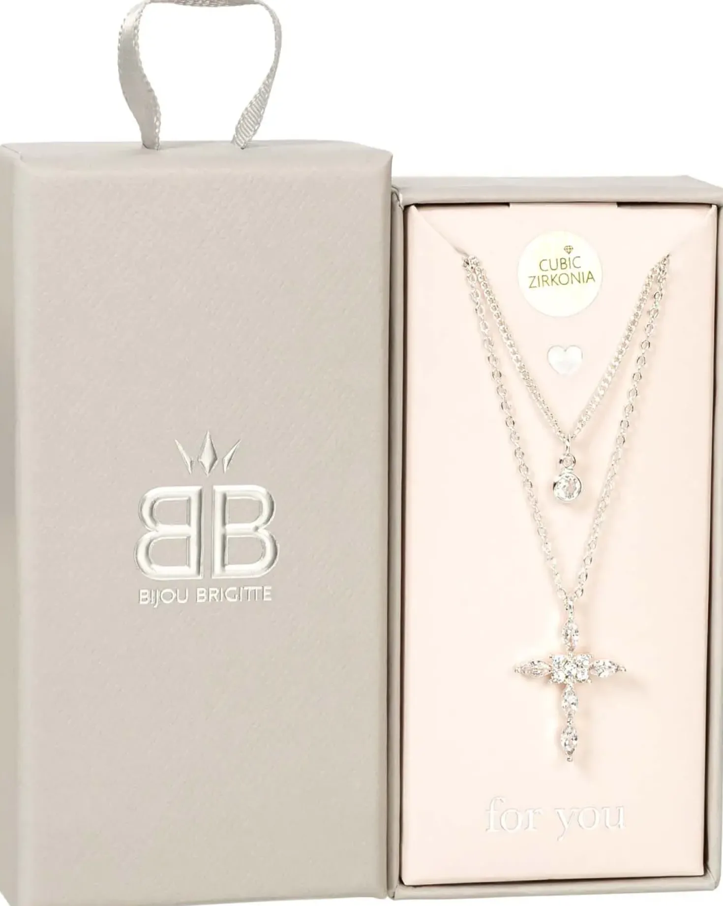 Collana stratificata - Icy Cross