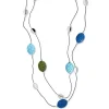 Collana stratificata - Lava Ovals