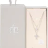 Collana stratificata - Luminous Cross