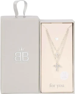 Collana stratificata - Luminous Cross