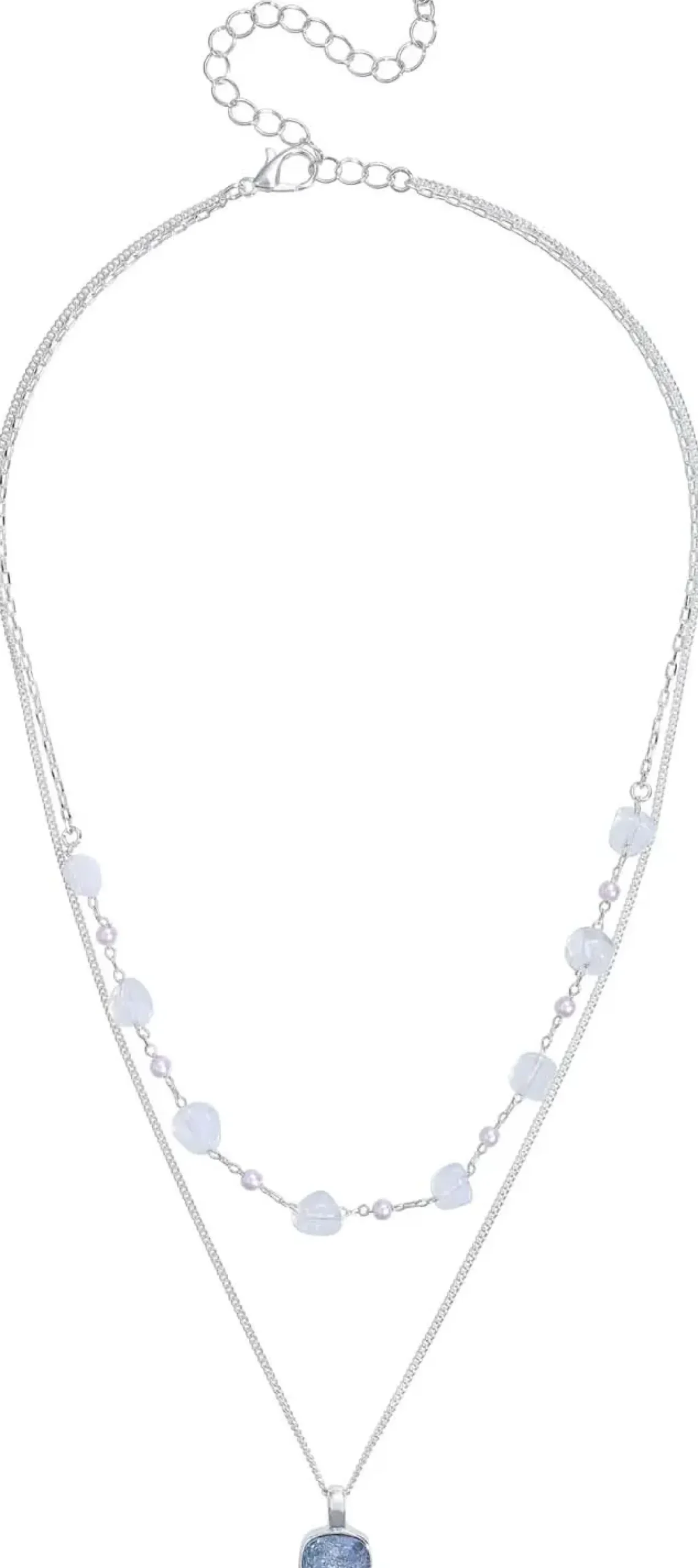 Collana stratificata - Moonstone Gleam