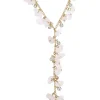 Collana stratificata - Nature Quartz