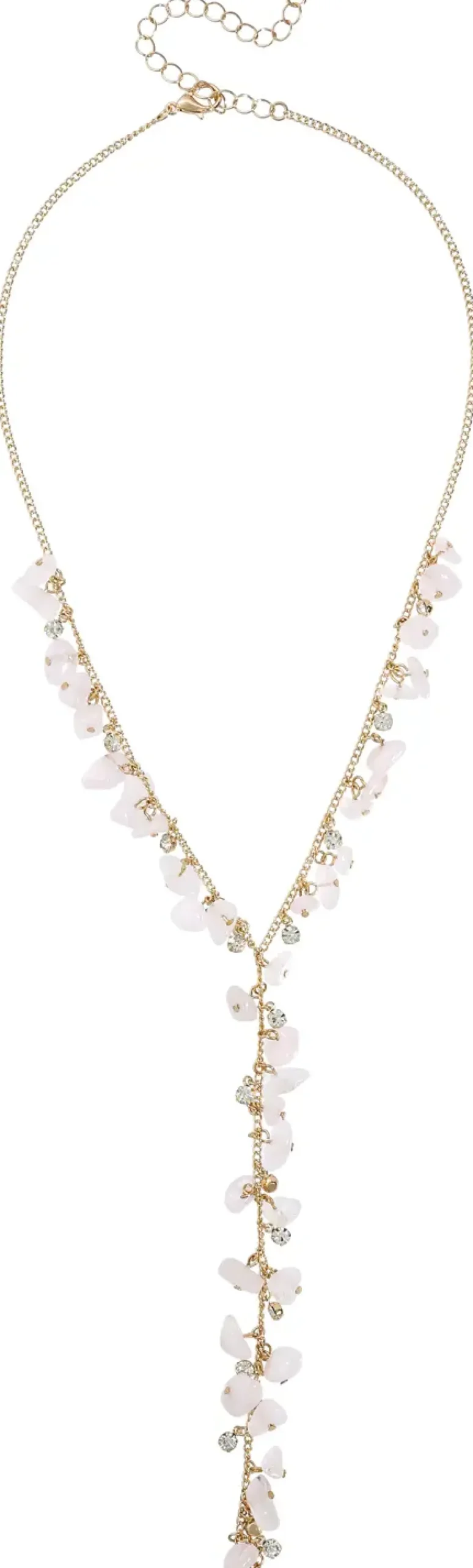 Collana stratificata - Nature Quartz