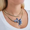 Collana stratificata - Ocean Sparkle