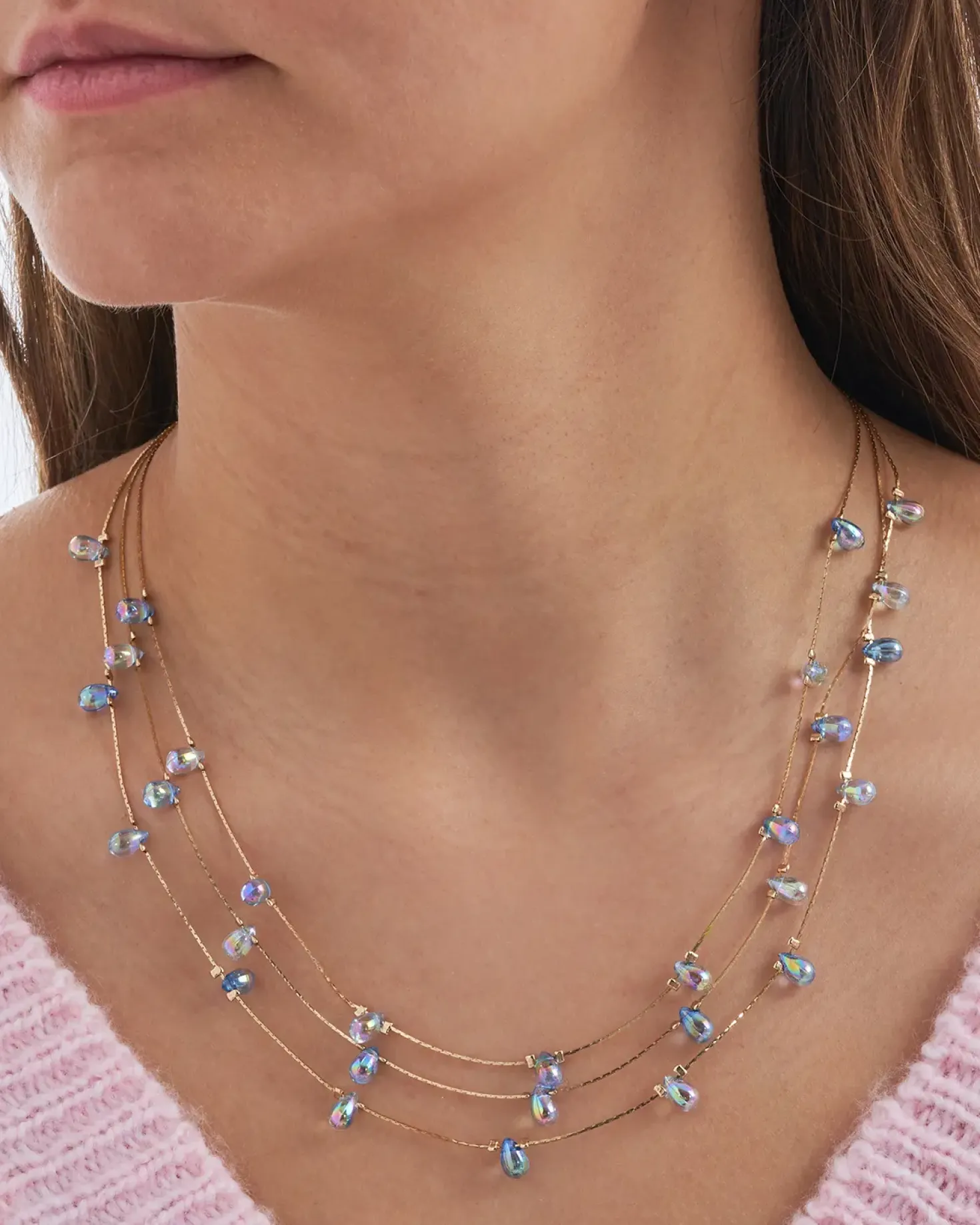 Collana stratificata - Ocean Beads