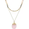 Collana stratificata - Purple Gemstone