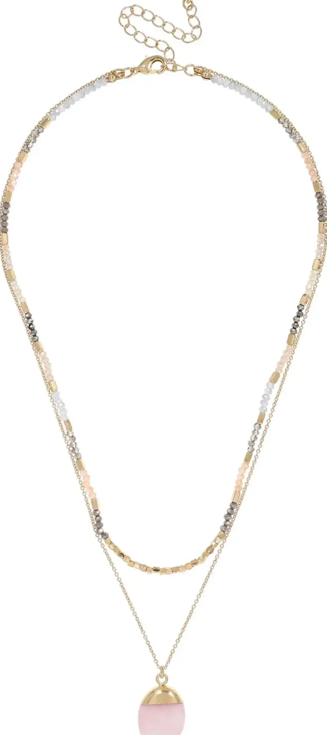 Collana stratificata - Purple Gemstone