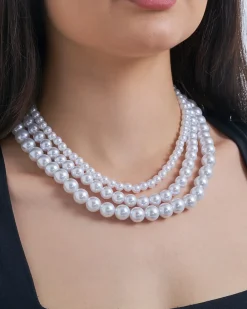 Collana stratificata - Pure Pearl