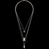 Collana stratificata - Shiny Amethyst