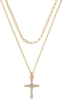 Collana stratificata - Shiny Cross