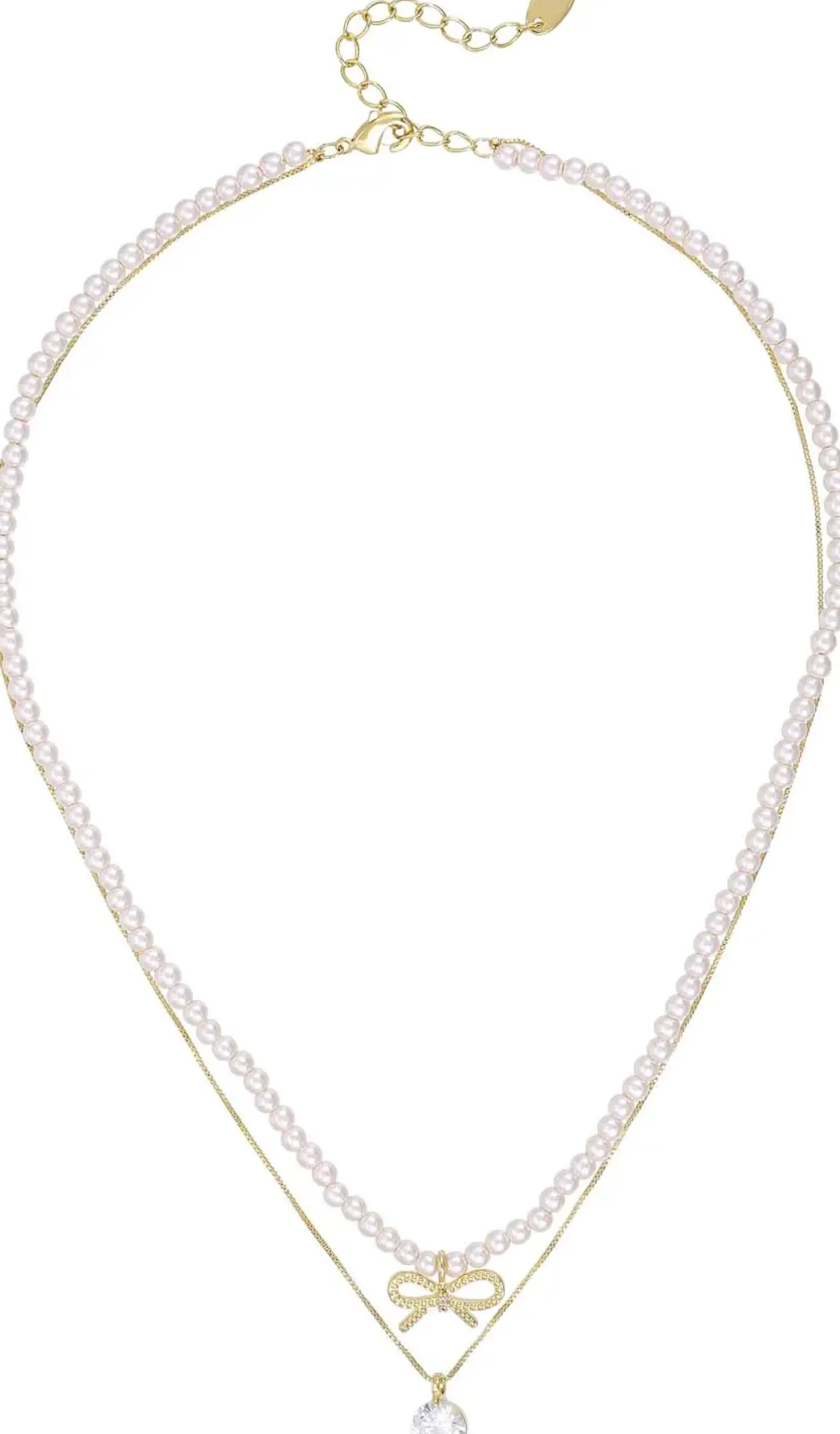 Collana stratificata - Small Bow