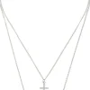 Collana stratificata - Sparkle Crosses