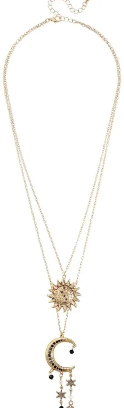 Collana stratificata - Sparkling Moon