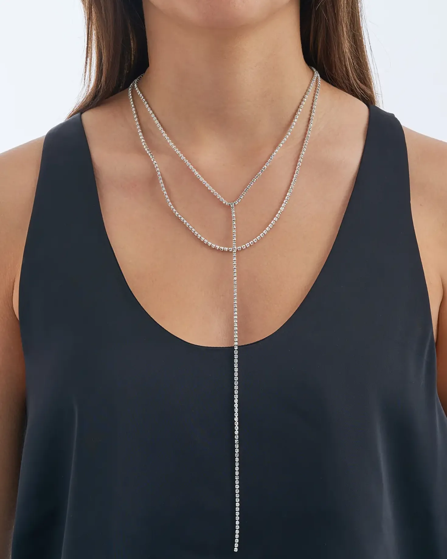 Collana stratificata - Sparkling Elegance