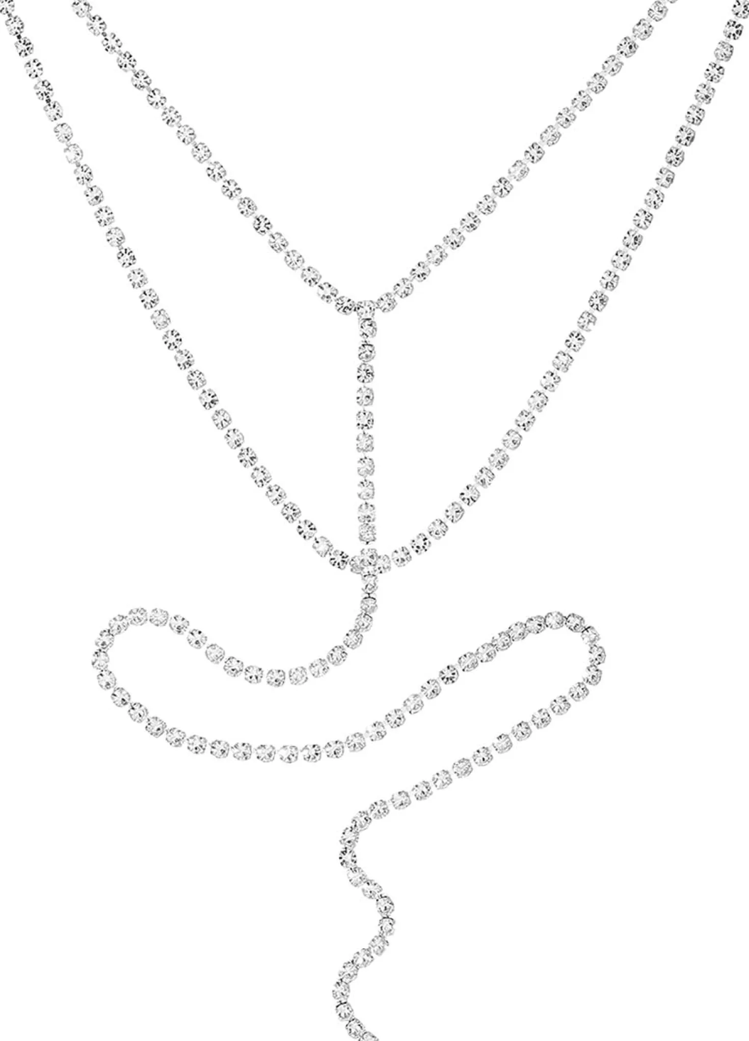 Collana stratificata - Sparkling Elegance