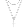 Collana stratificata - Steel Grace