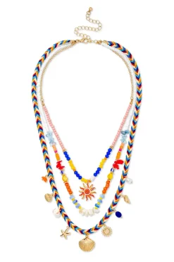 Collana stratificata - Summer Colors