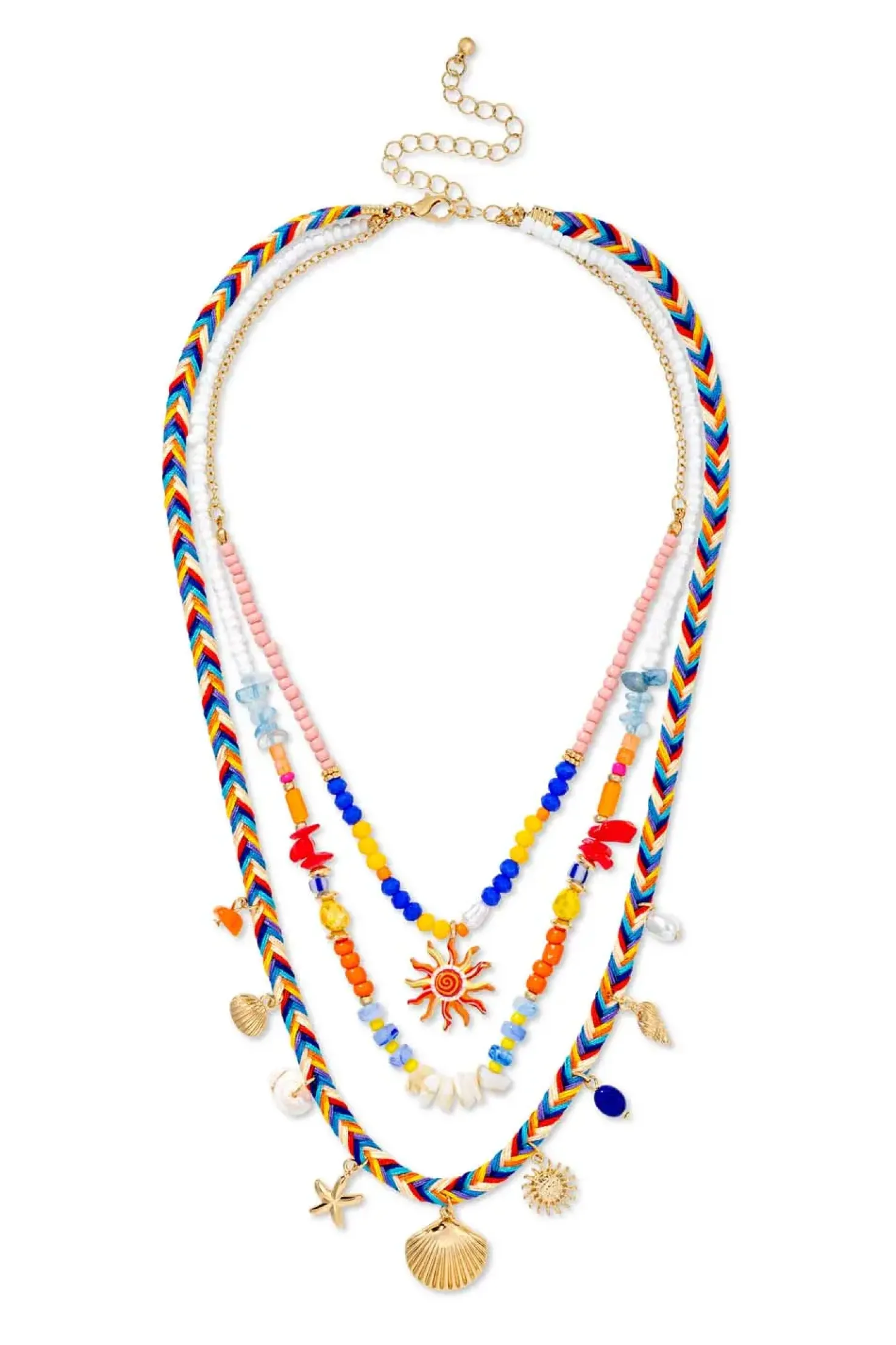 Collana stratificata - Summer Colors