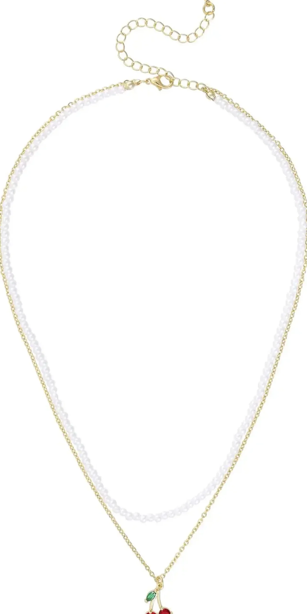 Collana stratificata - Sweet Cherry