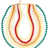 Collana stratificata - Tropical Glow