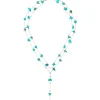 Collana stratificata - Turquoise Flow